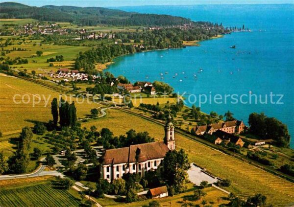 Birnau Basilika Fliegeraufnahme