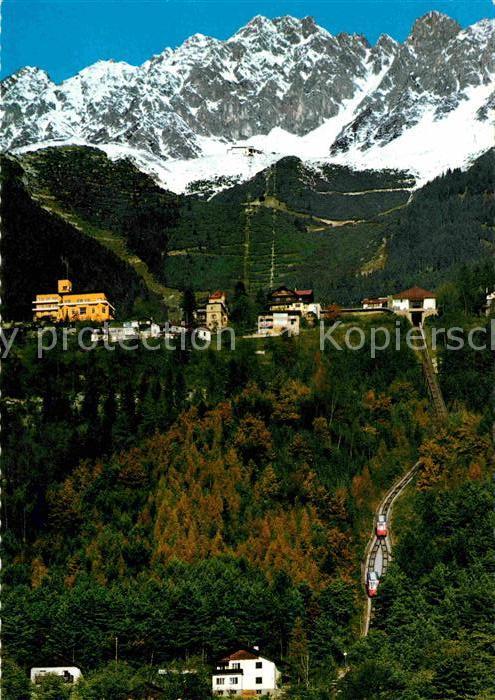 Innsbruck mit Hungerburgbahn und Seegrube