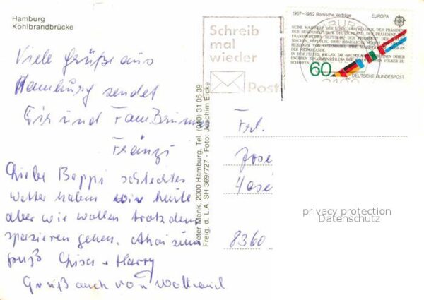 Hamburg Köhlbrandbrücke Fliegeraufnahme – Bild 2