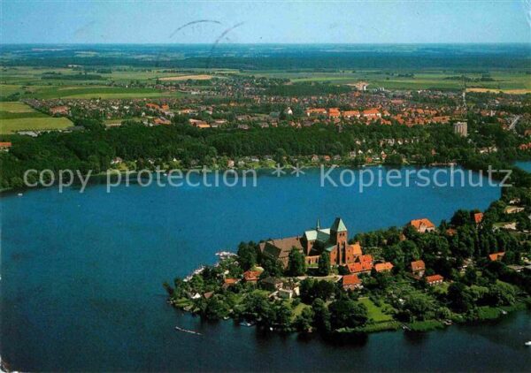 Ratzeburg Domhalbinsel Fliegeraufnahme