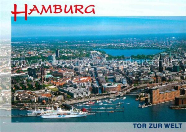 Hamburg Fliegeraufnahme