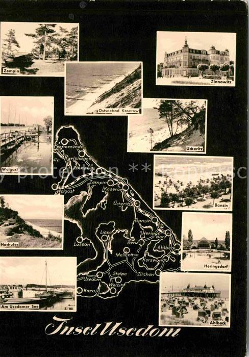 Insel Usedom Zempin Koserow Zinnowitz Wolgast Ückeri