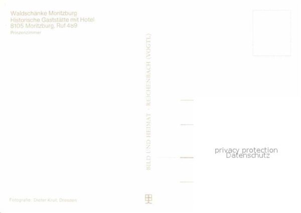 Moritzburg Sachsen Waldschänke Moritzburg Prinzenzimmer – Bild 2