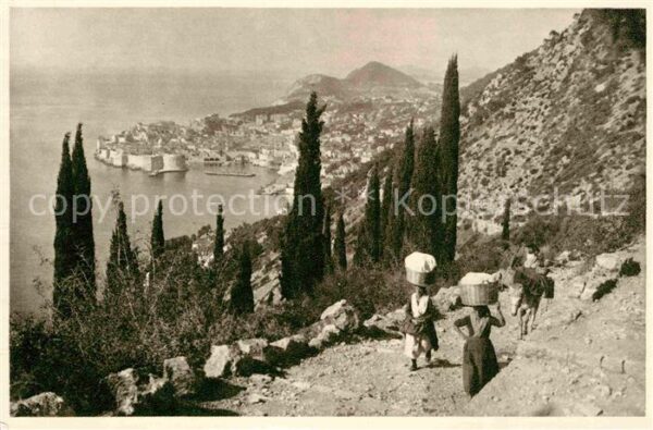 Dubrovnik Ragusa Teilansicht