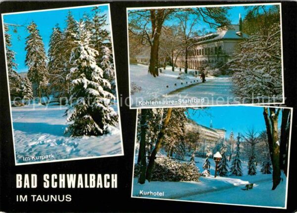 Bad Schwalbach Kurpark Kohlensäure Stahlbad Kurhotel