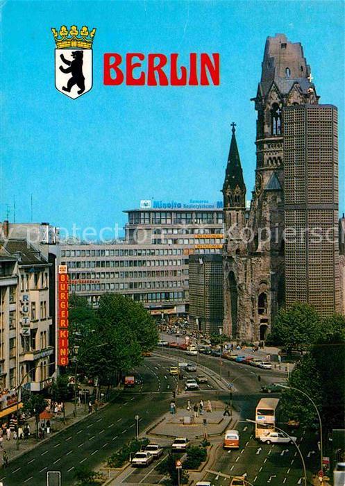 Berlin Kaiser Wilhelm Gedächtniskirche