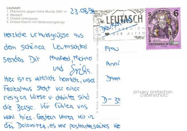 Leutasch Pfarrkirche Waidach OT Untergasse OT Kl – Bild 2