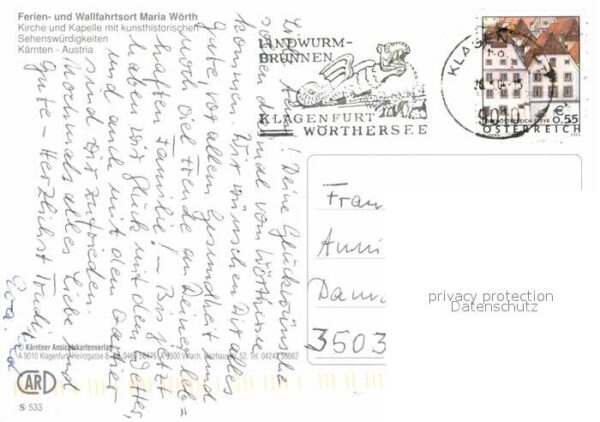 Maria Woerth Woerthersee Kirche und Kapelle mit kunsthistor Sehe – Bild 2