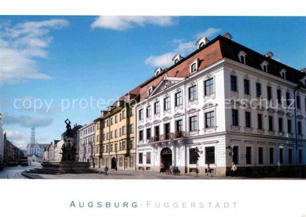 Augsburg Fuggerstadt Teilansicht