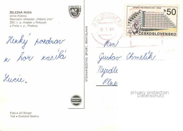Zelezna Ruda Markt Eisenstein Okres Klatovy Vitezny unor Hradek u Rok – Bild 2