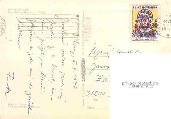 Karlovy Vary Grandhotel Moskva Pupp – Bild 2