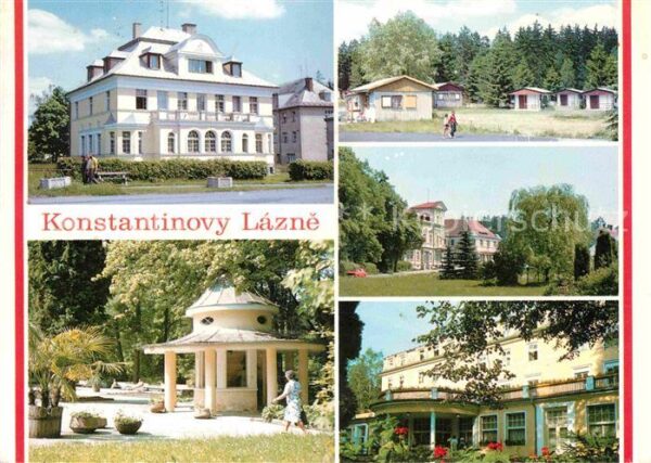 Konstantinovy Lazne Lazne ve Stribrske pahorkatine zamerene