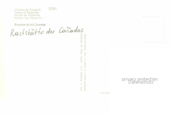 Tenerife Parador de las Canadas – Bild 2