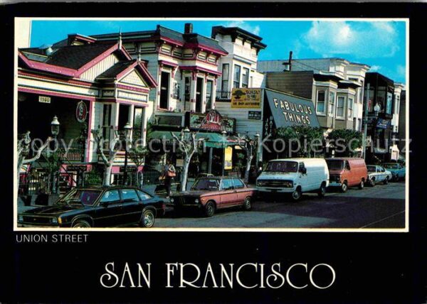 San Francisco California Union Street