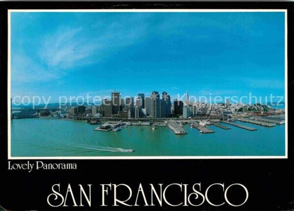San Francisco California Fliegeraufnahme