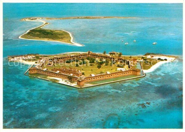 Key West Fort Jefferson Dry Tortugas Fliegeraufn