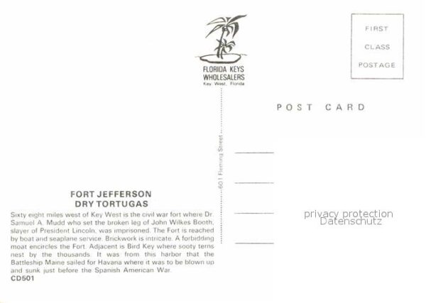 Key West Fort Jefferson Dry Tortugas Fliegeraufn – Bild 2