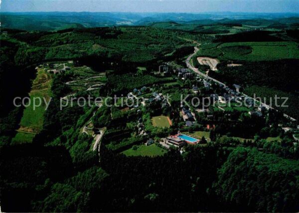 Winterberg Hochsauerland Fliegeraufnahme