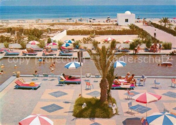 Jerba Hotel Les Sirenes Piscine et la plage p