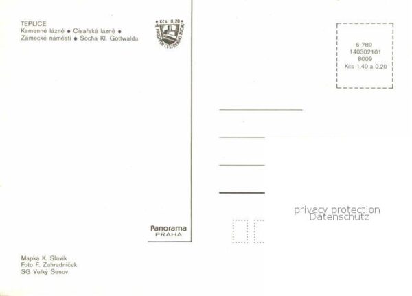 Teplice Kamenne lazne Cisarske lazne Zamecke na – Bild 2