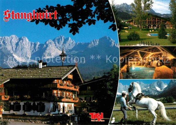 Going Wilden Kaiser Tirol Bio Hotel Stanglwirt Hallenbad Lipizzan