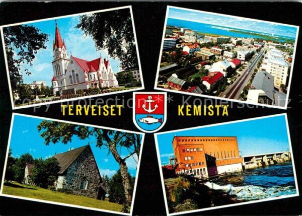 Kemi Kirche Panorama Haus Kontor