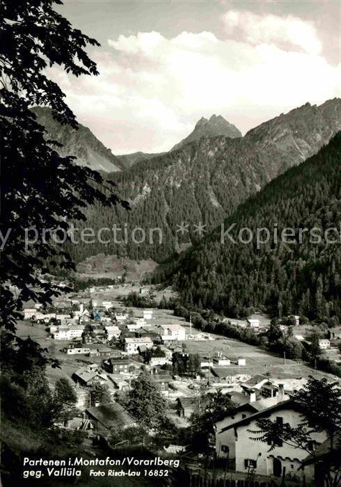 Partenen Vorarlberg mit Vallüla