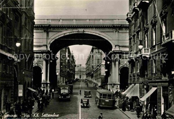 Genova Genua Liguria Via XX Settembre