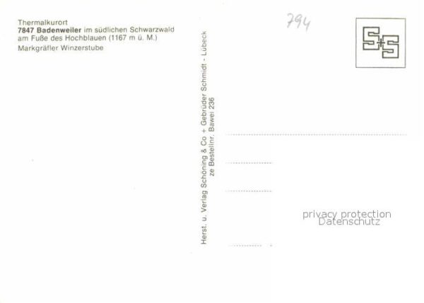 Badenweiler Markgräfler Winzerstube – Bild 2