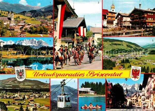 Hopfgarten Brixental Antlassritt Westendorf Schwarzsee Kirch