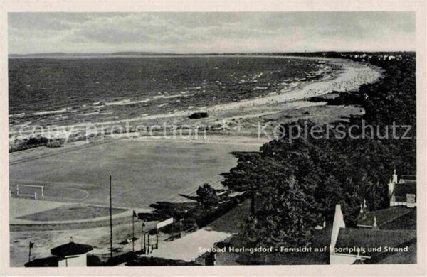 Heringsdorf Ostseebad Usedom Sportplatz Strand