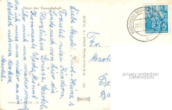 Brambach Bad Haus der Freundschaft – Bild 2
