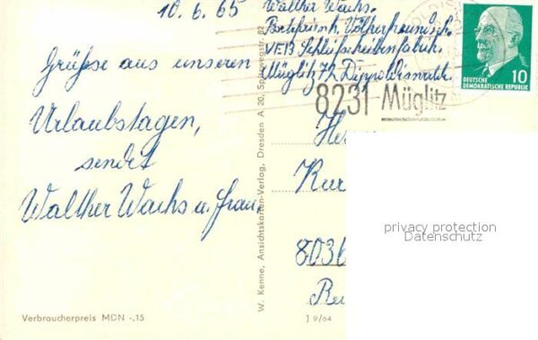 Mueglitz Fuerstenwalde Blick auf Gottgetreu – Bild 2