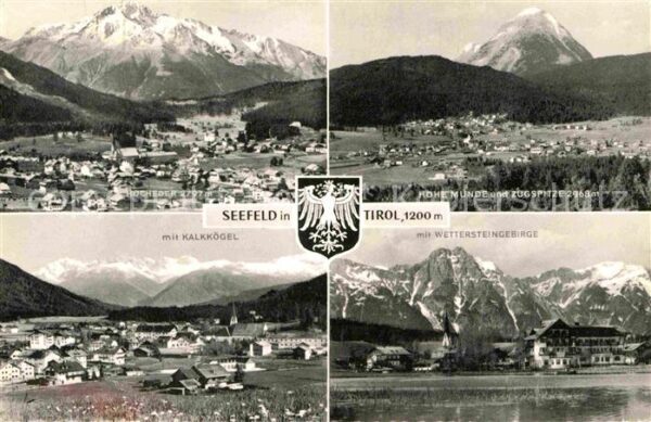 Seefeld Tirol Hocheder Hohe Munde Zugspitze Wetterste