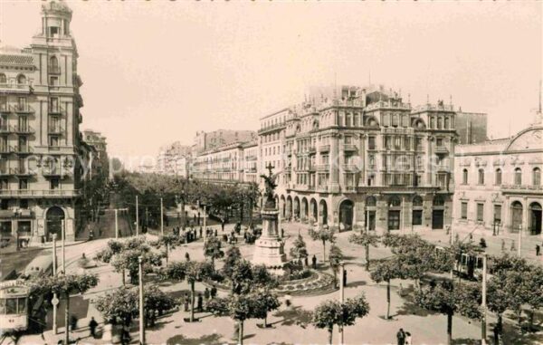 Zaragoza Saragossa Espana Plaza de Espana