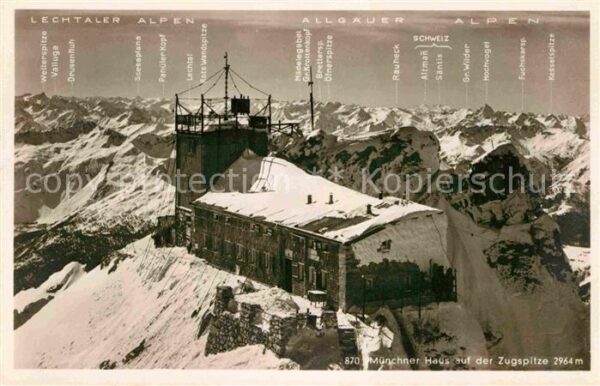 Zugspitze Münchner Haus