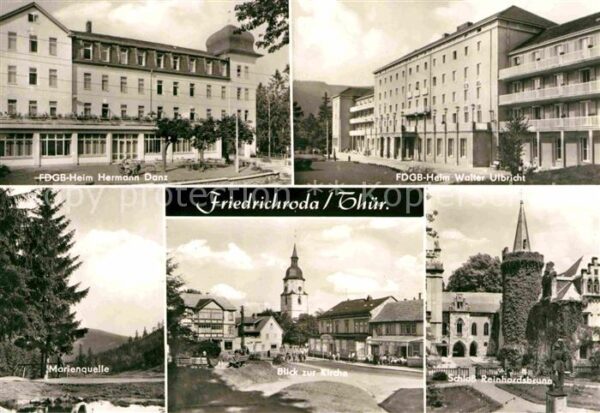 Friedrichroda Erholungsheim Hermann Danz Walter Ulbri