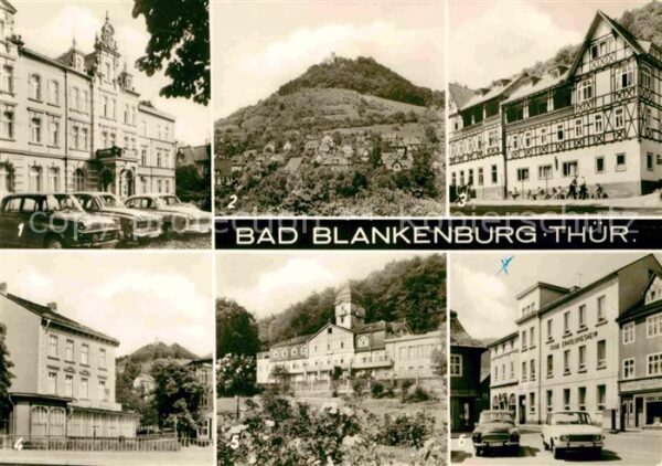 Bad Blankenburg Erholungsheim Magnus Poser Burgruine Gr