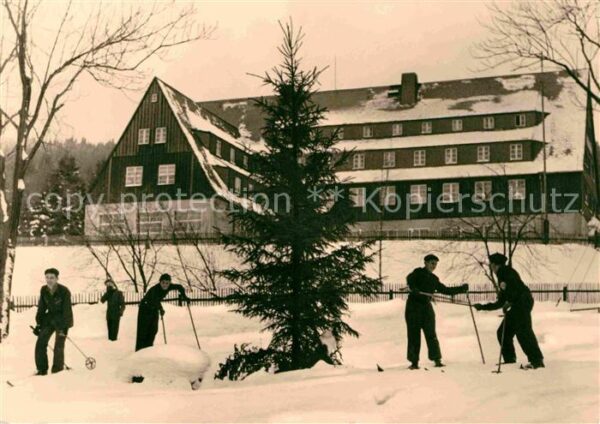 Rehefeld-Zaunhaus Erholungsheim Aufbau