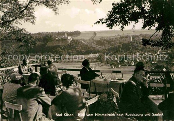 Bad Koesen Gaststätte Himmelreich Rudelsburg Saale