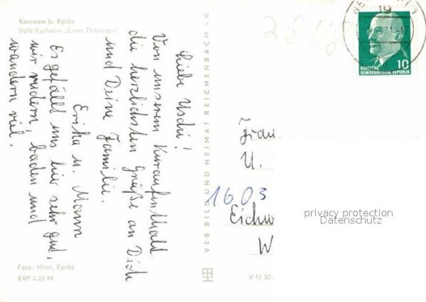 Karnzow Kurheim Ernst Thälmann – Bild 2