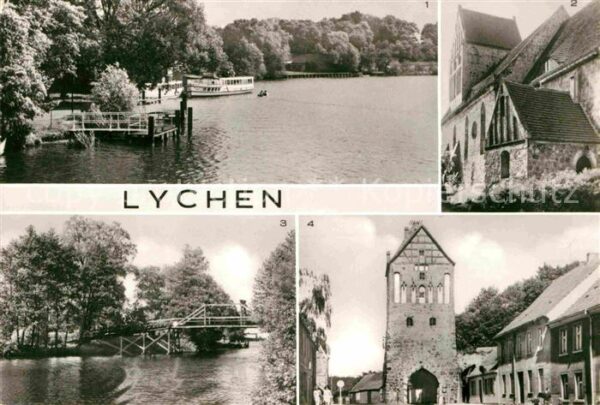 Lychen Anlegestelle der Weissen Flotte Johanni