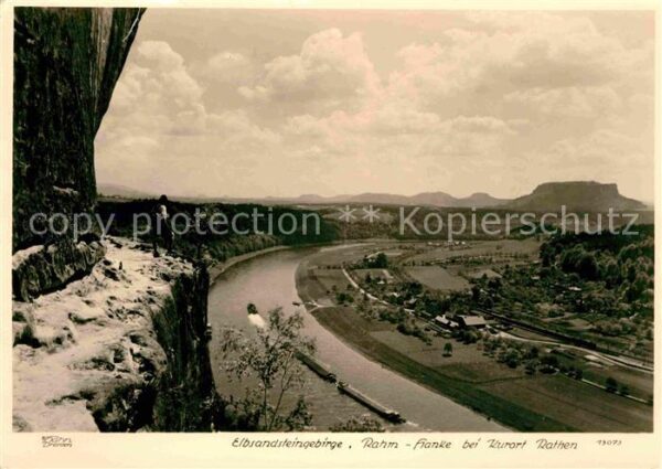Rathen Saechsische Schweiz Elbsandsteingebirge