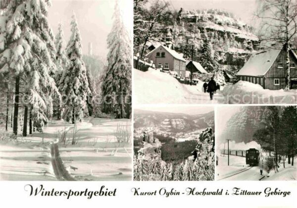 Oybin Hochwald Felsengasse Schmalspurbahn