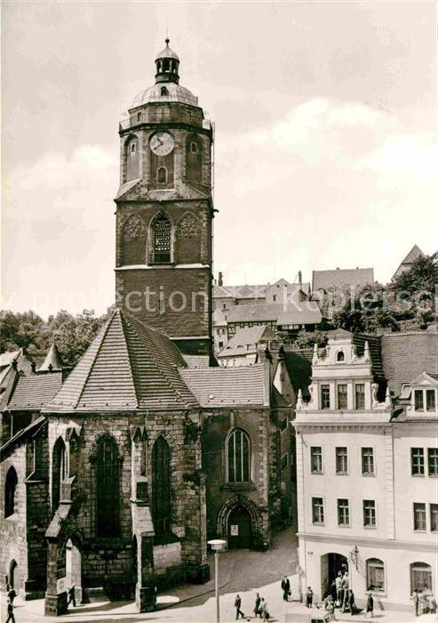 Meissen Elbe Sachsen Frauenkirche Markt