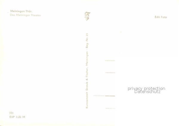 Meiningen Thueringen Theater – Bild 2