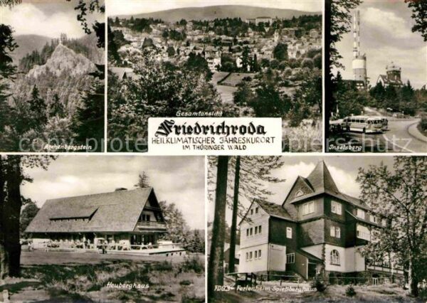 Friedrichroda Aschenbergstein Heuberghaus Ferienheim