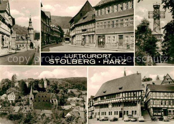 Stolberg Harz Rittergasse Markt Josephshöhe Rathaus