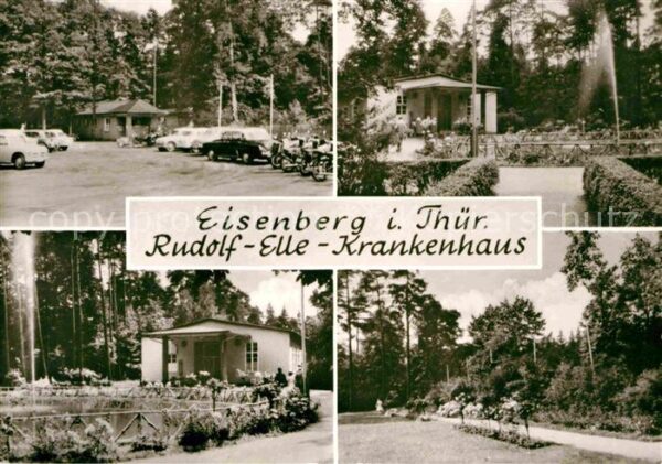 Eisenberg Thueringen Rudolf Elle Krankenhaus Park