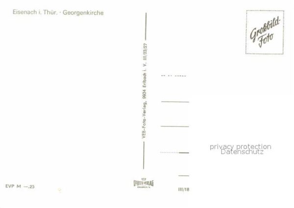 Eisenach Thueringen Georgenkirche – Bild 2